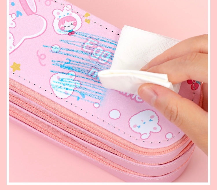 Cute Multi-layer Pencil Case