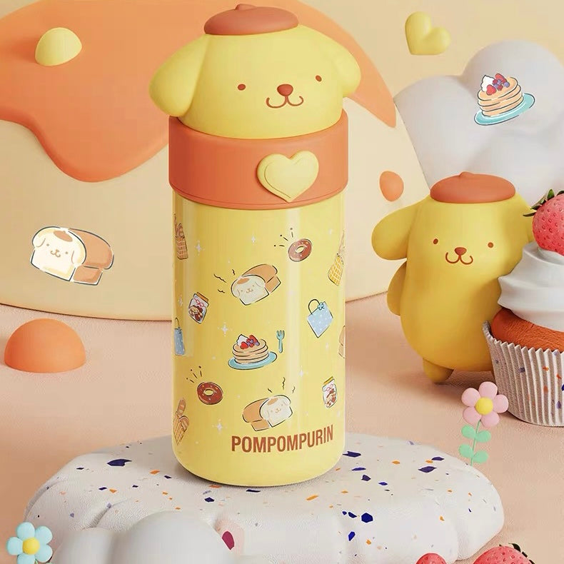 Sanrio Kawaii My Melody Kuromi Cinnamoroll Thermos 350Ml