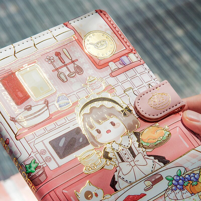 Kawaii Happy Shop Girl Notebook
