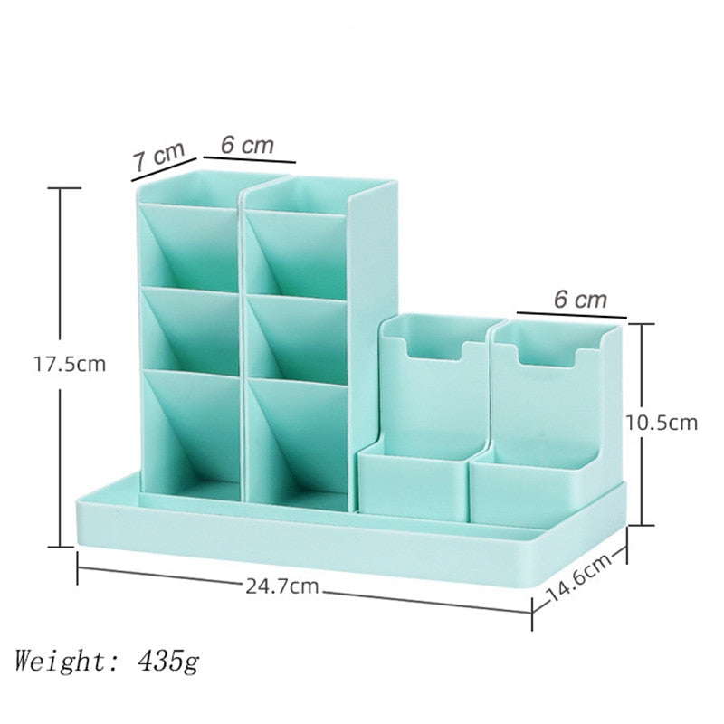 Large Cute Pen Holder Desk Accessories Storage Box