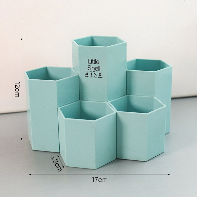 Cute Hexagonal Pen Holder