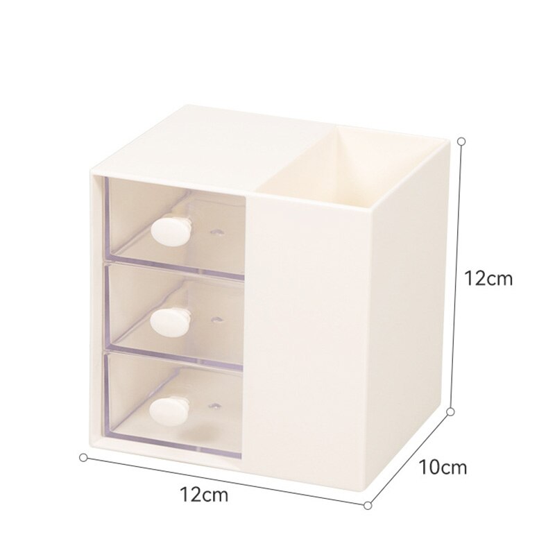 Pen Holder With Three Drawer