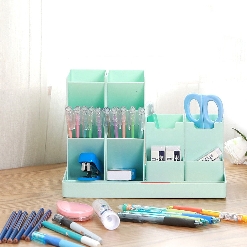 Large Cute Pen Holder Desk Accessories Storage Box