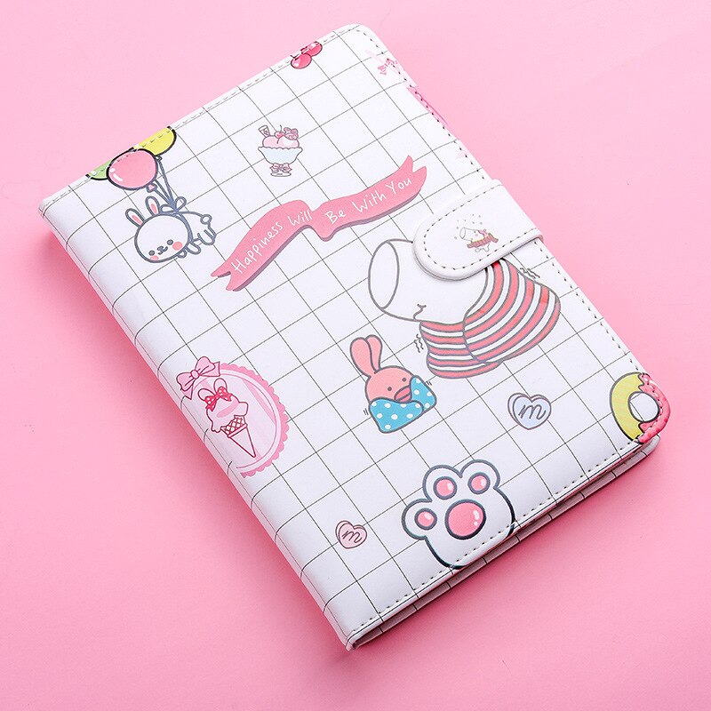 Cute Kawaii Soft Leather Diary Notebook