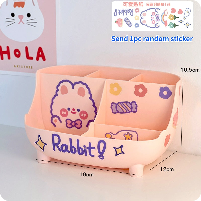 Kawaii Pen Holder Desk Organizer for Girls