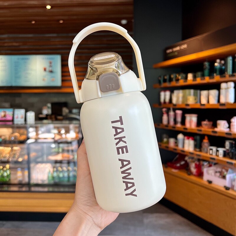 850ml Cute Stainless Steel Thermos Water Bottle