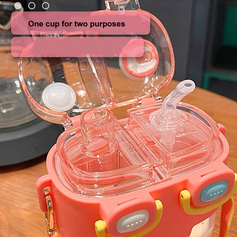 Kawaii Double Drinking Bottle 530ML
