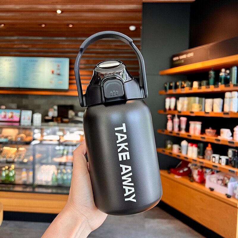 850ml Cute Stainless Steel Thermos Water Bottle