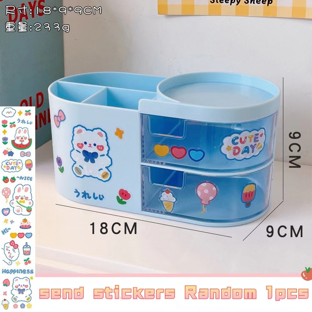 Kawaii Stationery Holder Desk Accessories
