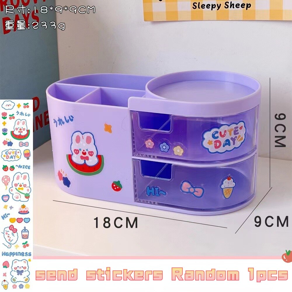 Kawaii Stationery Holder Desk Accessories