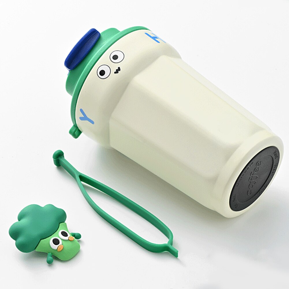 Kawaii Stainless Steel Vacuum Flask Coffee Mug 450ML