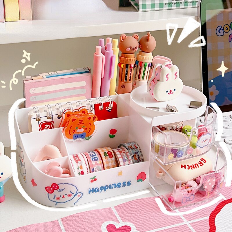 Kawaii Stationery Holder Desk Accessories