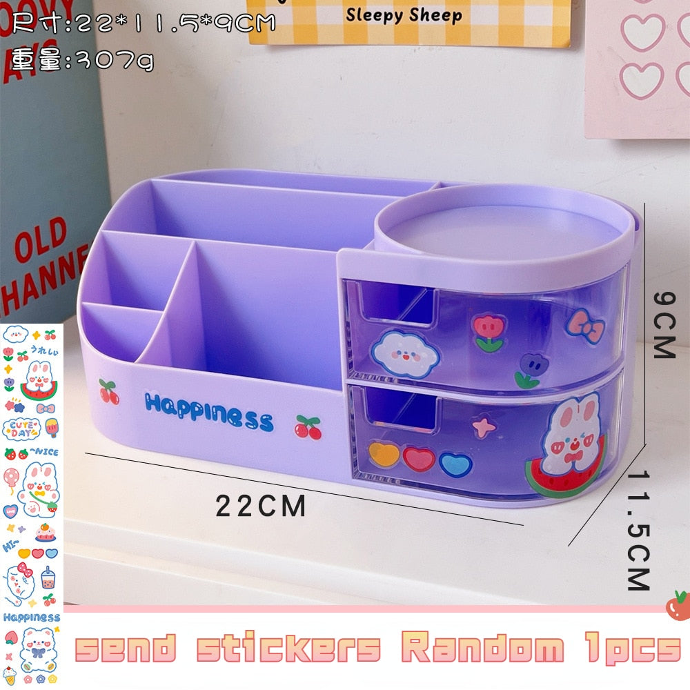Kawaii Stationery Holder Desk Accessories