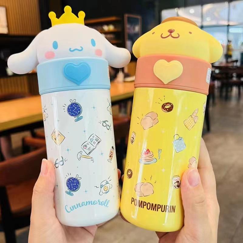 Sanrio Kawaii My Melody Kuromi Cinnamoroll Thermos 350Ml