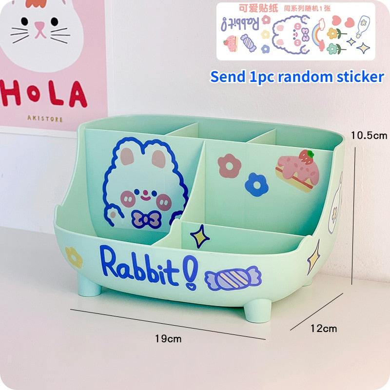 Kawaii Pen Holder Desk Organizer for Girls