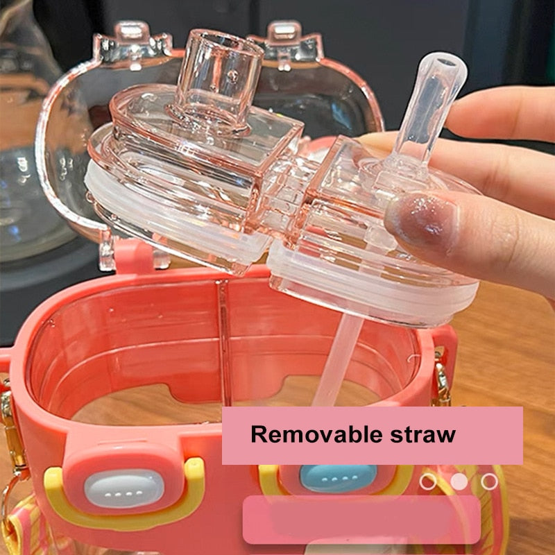 Kawaii Double Drinking Bottle 530ML