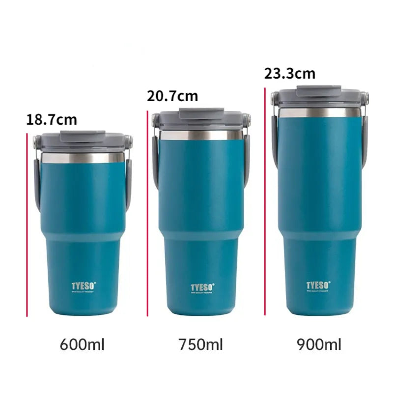 Coffee Cup Tumbler Stainless Steel Car Travel Mug Vacuum Flask