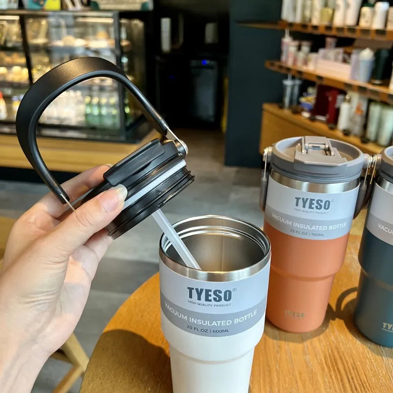 Coffee Cup Tumbler Stainless Steel Car Travel Mug Vacuum Flask