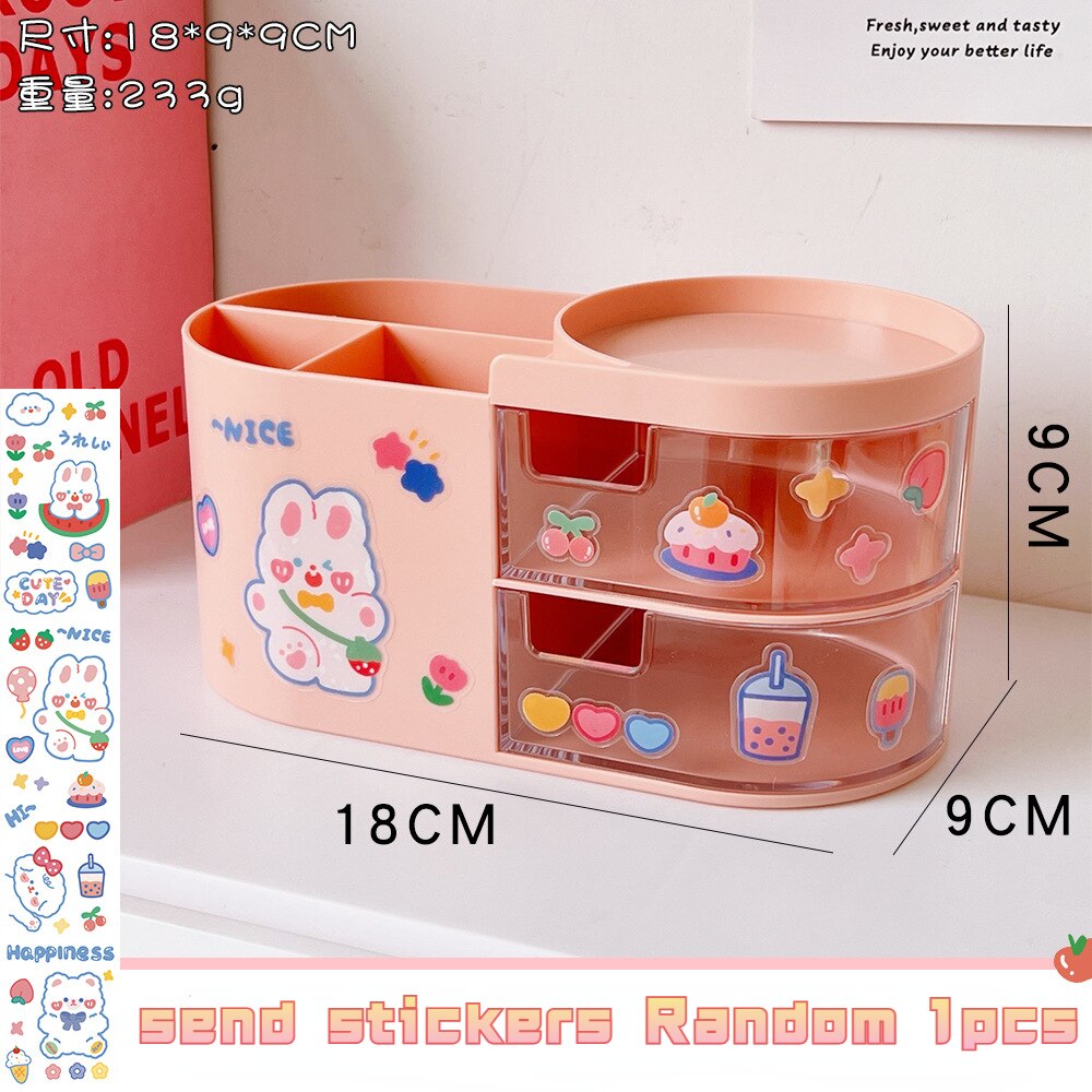 Kawaii Stationery Holder Desk Accessories