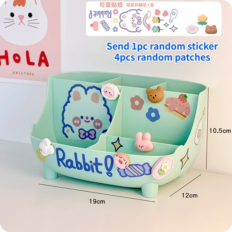 Kawaii Pen Holder Desk Organizer for Girls