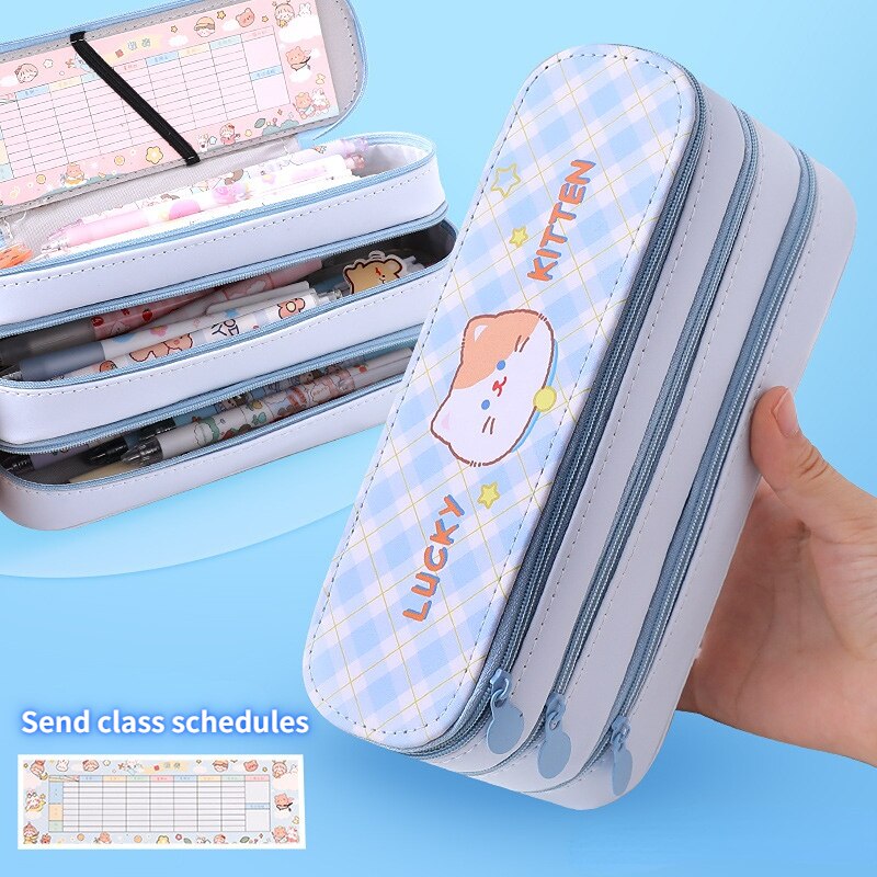 Cute Multi-layer Pencil Case