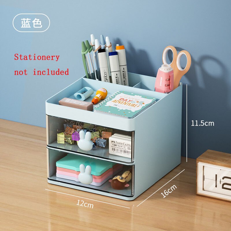 Cute Pen Holder With Two Drawer