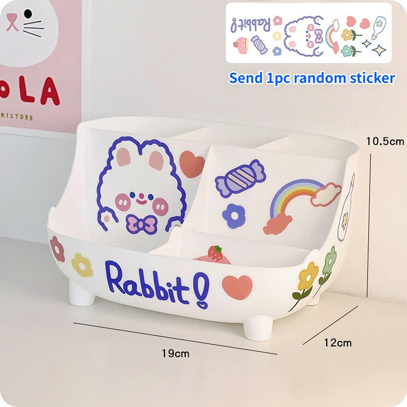 Kawaii Pen Holder Desk Organizer for Girls