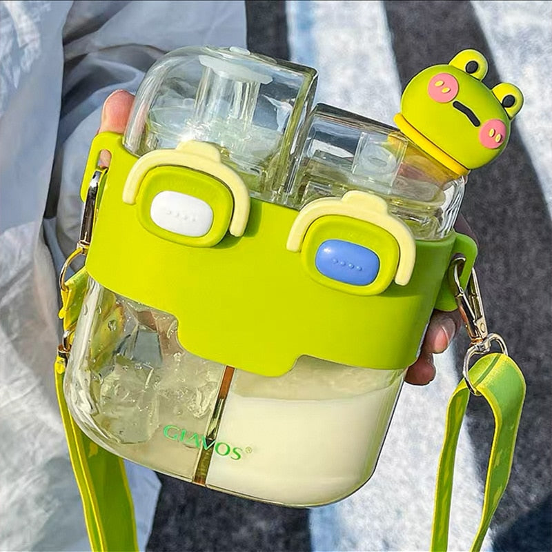 Kawaii Double Drinking Bottle 530ML
