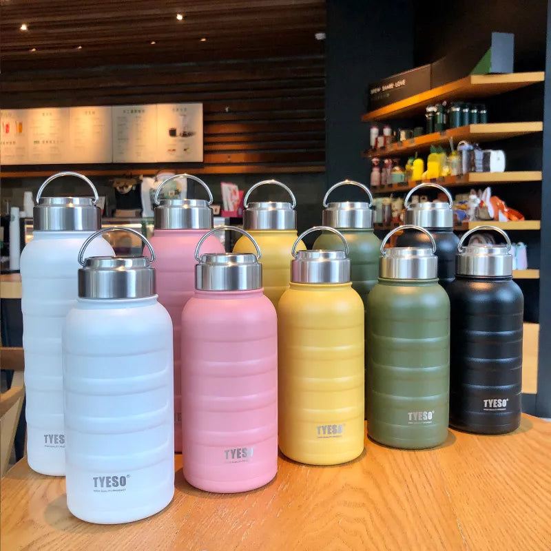 Double Stainless Steel Thermos Mug Portable Sport Vacuum Flask