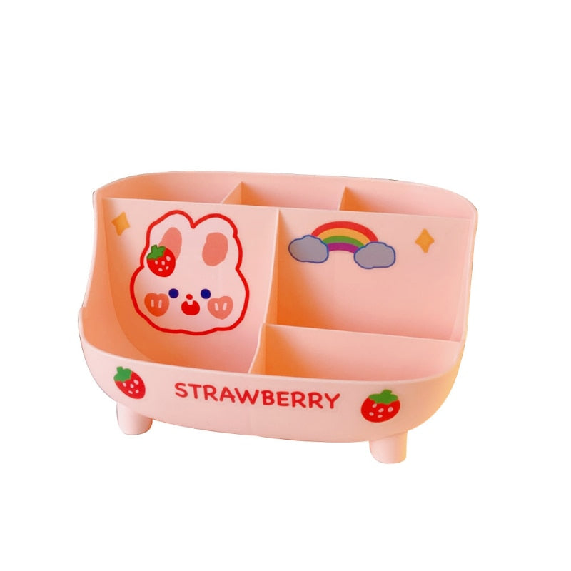 Kawaii Pen Holder Desk Organizer for Girls