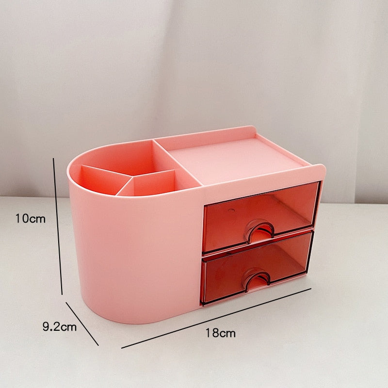 Simple Pen Holder With Drawer Multifunction