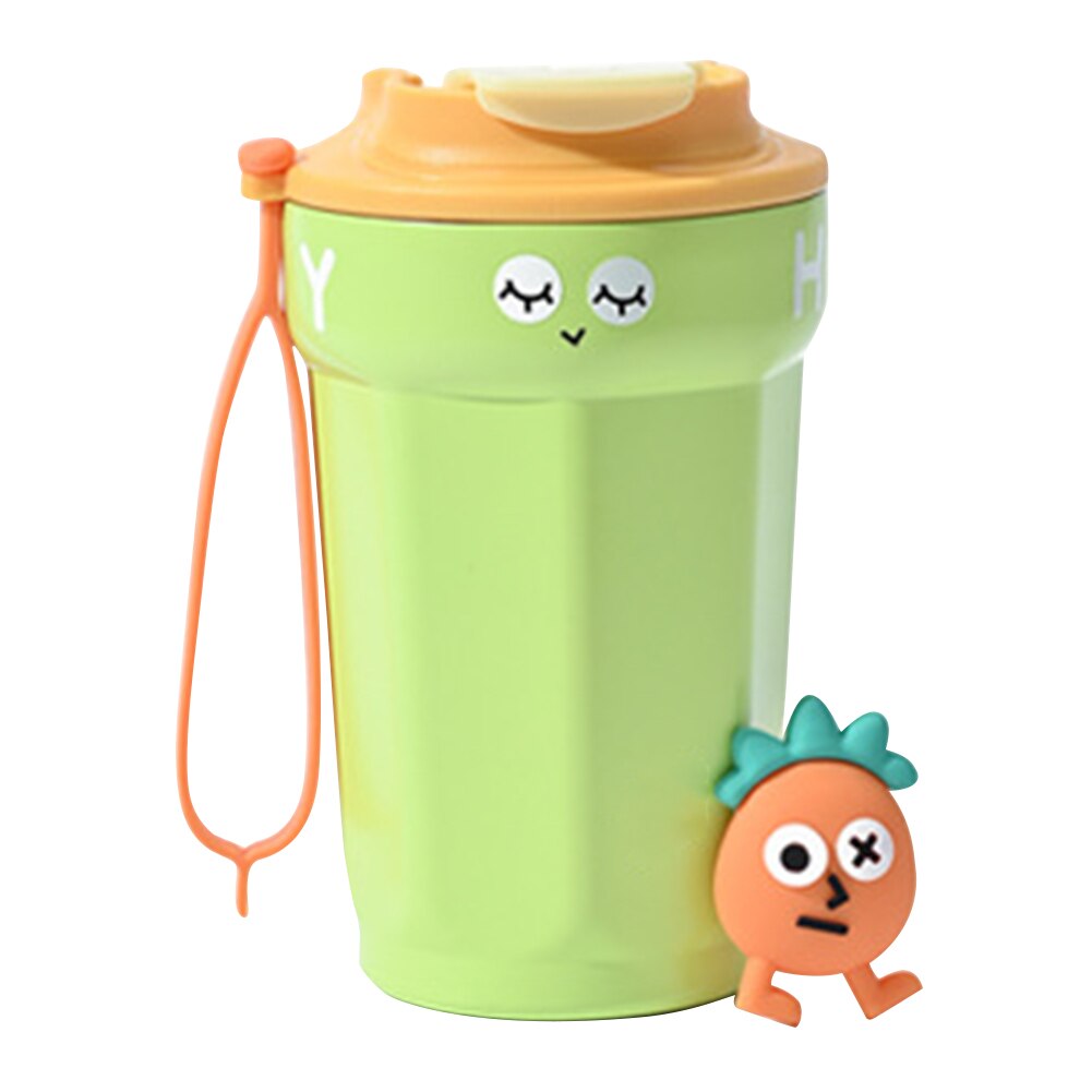 Kawaii Stainless Steel Vacuum Flask Coffee Mug 450ML