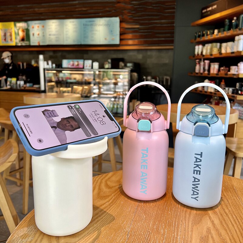 850ml Cute Stainless Steel Thermos Water Bottle