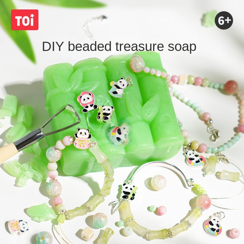 Toi DIY Beaded Treasure Hunt Soap-Where Is the Flower Collection Boy Girl Handmade Gift