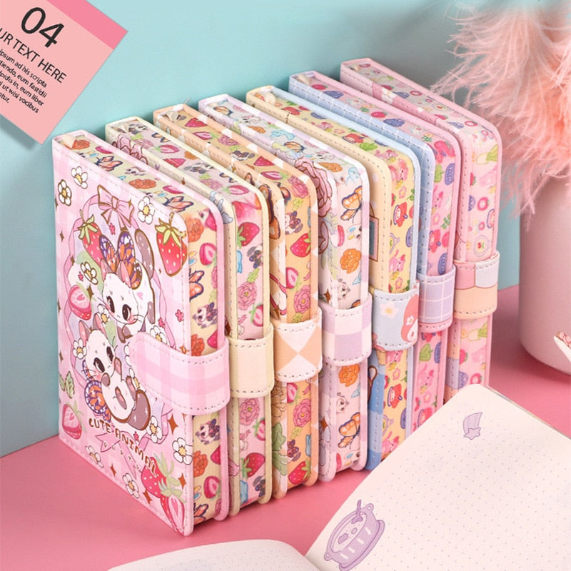 Kawaii Notebook Magnetic Button