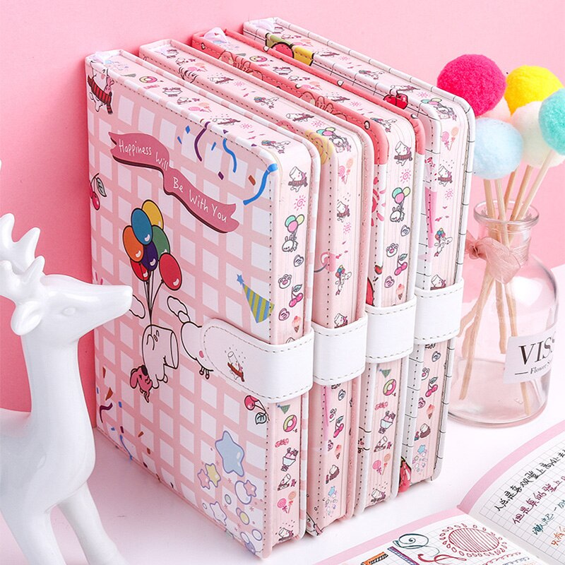 Cute Kawaii Soft Leather Diary Notebook