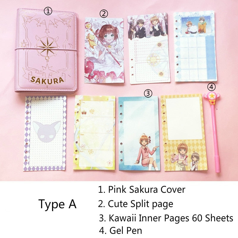 Japanese Loose-leaf Diary Notebook