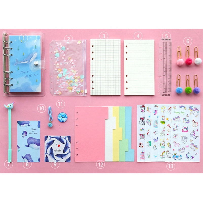 Kawaii Notebook Loose-leaf