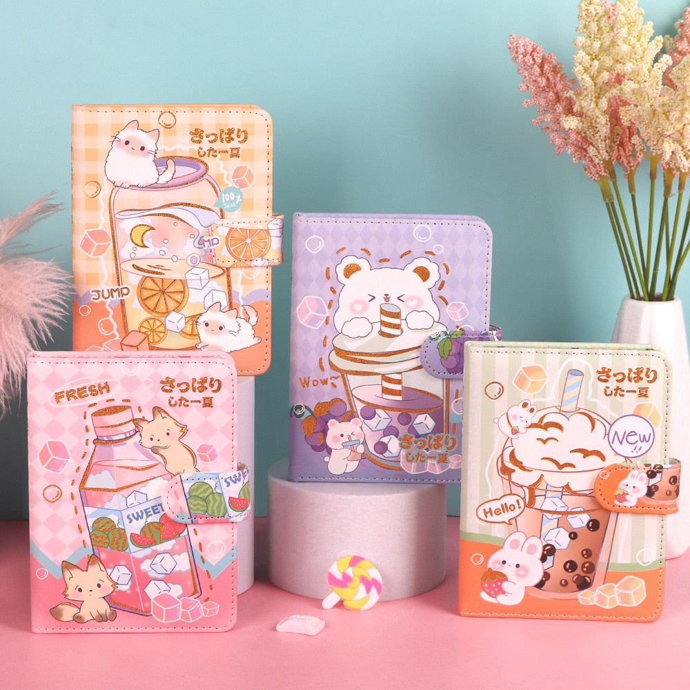 Kawaii Notebook Magnetic Button