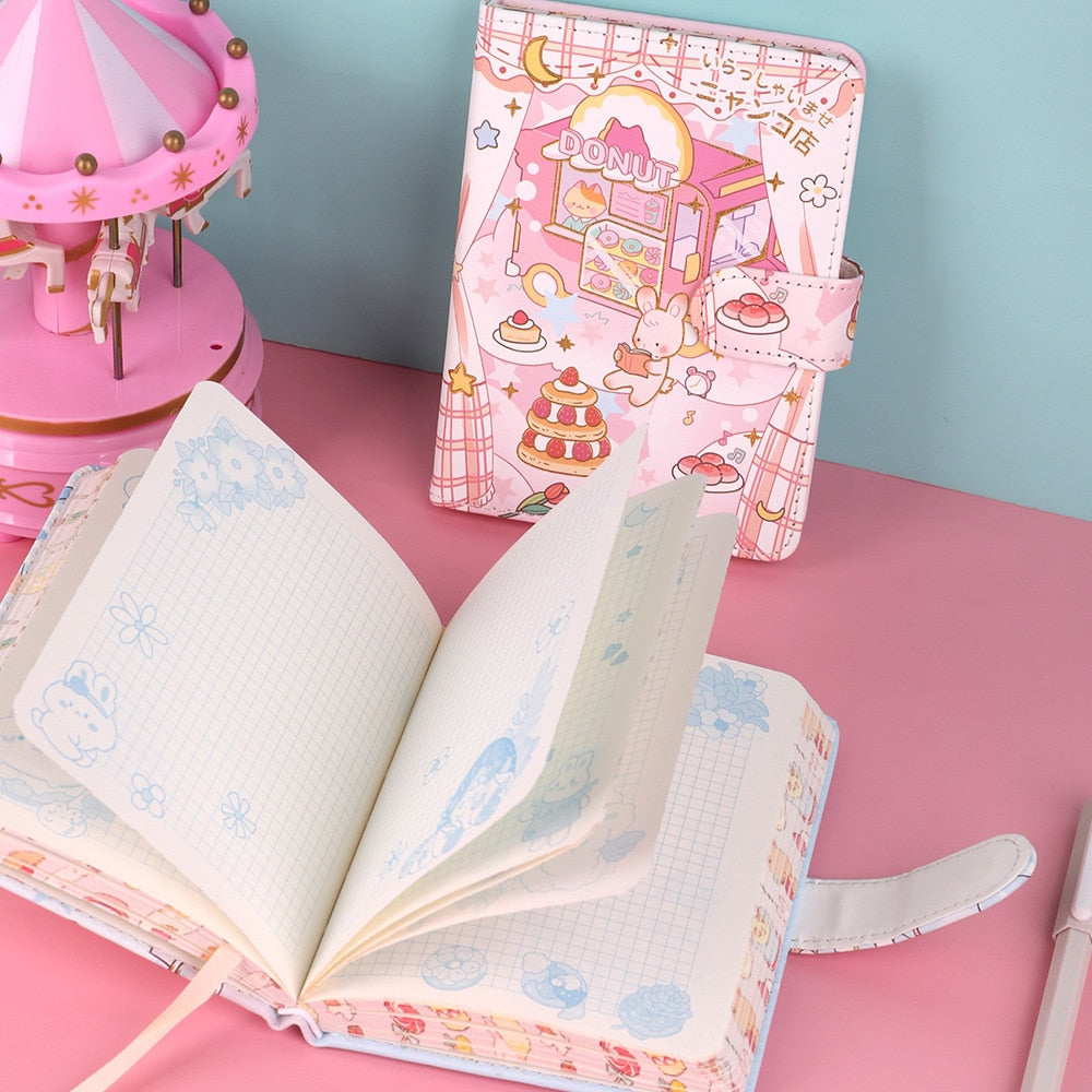 Kawaii Notebook Magnetic Button