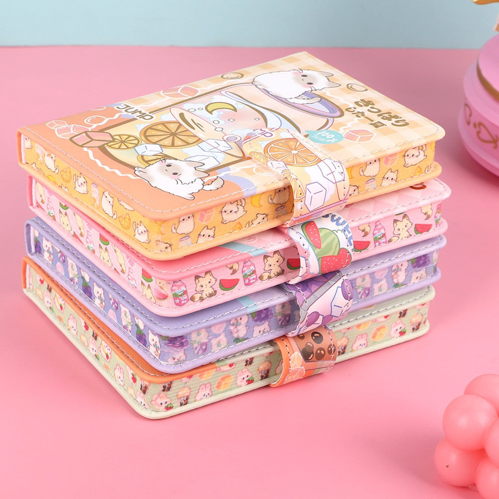 Kawaii Notebook Magnetic Button