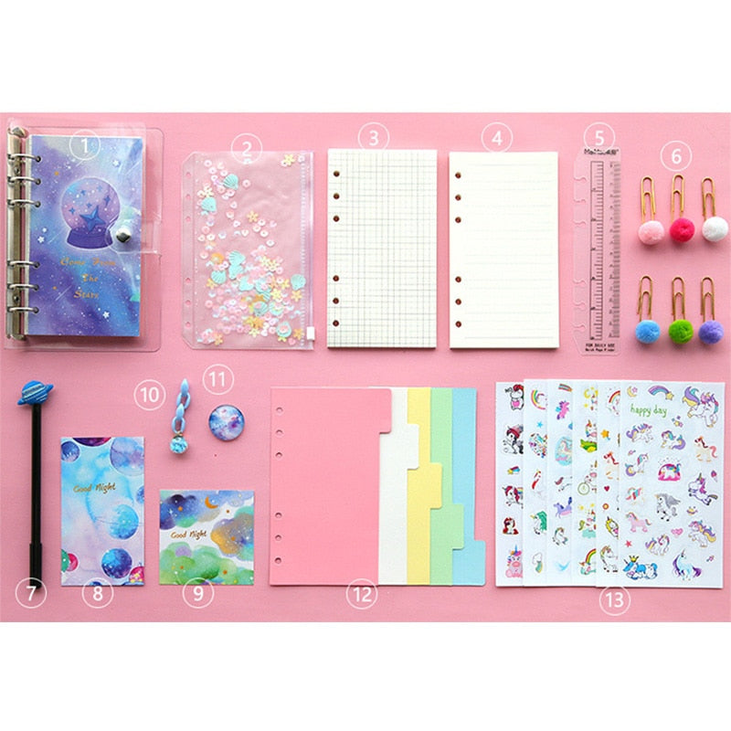 Kawaii Notebook Loose-leaf