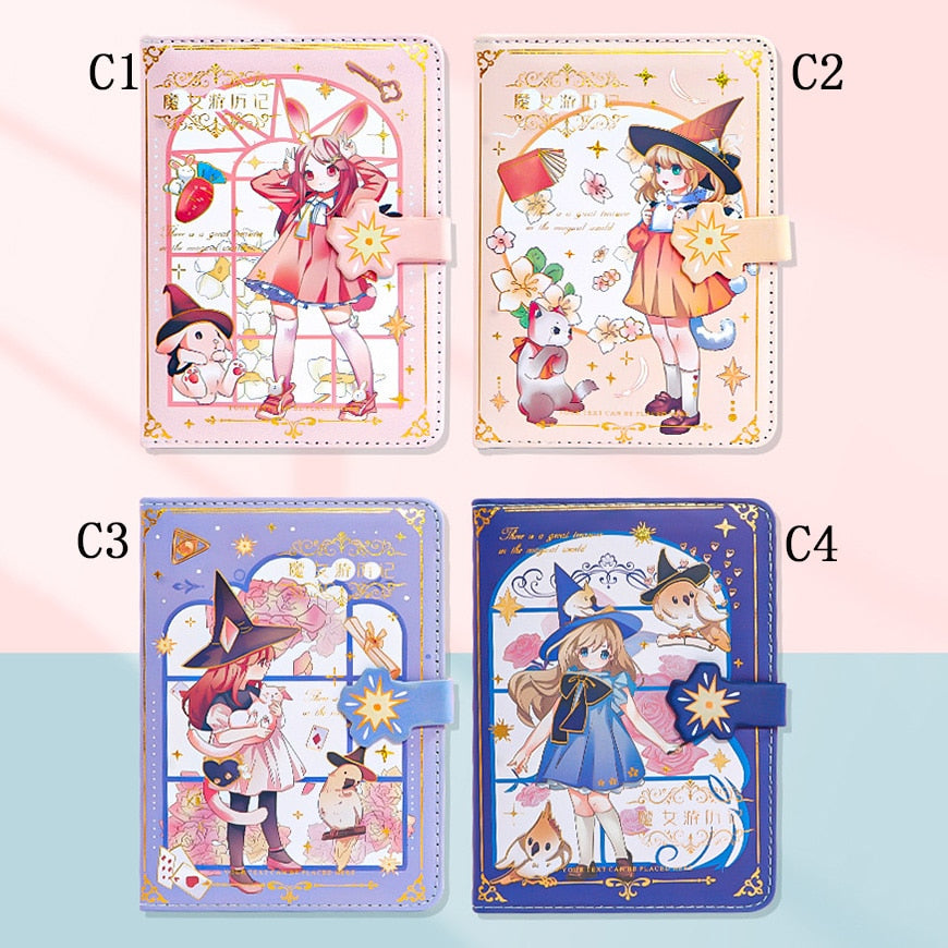 Kawaii Notebook Magnetic Button