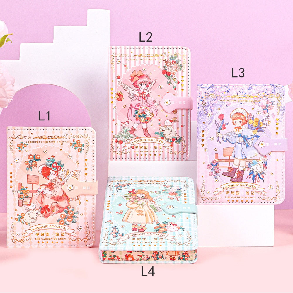 Kawaii Notebook Magnetic Button
