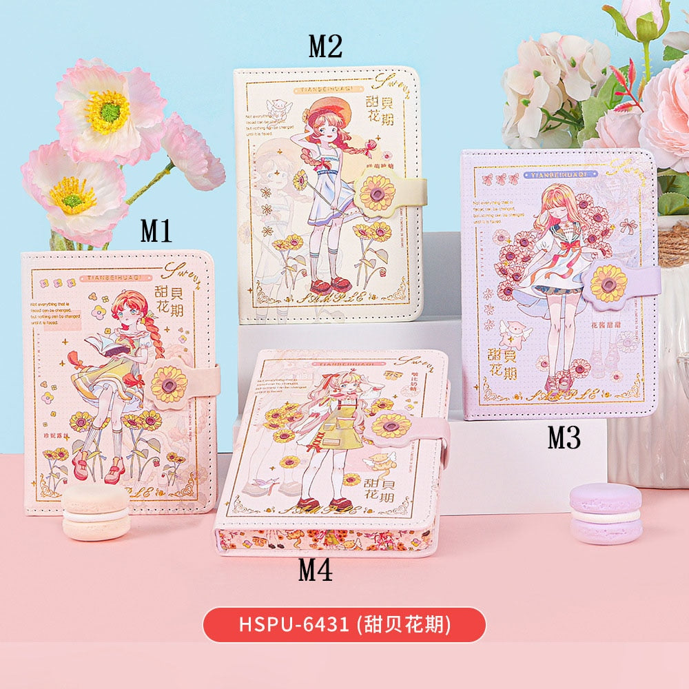 Kawaii Notebook Magnetic Button