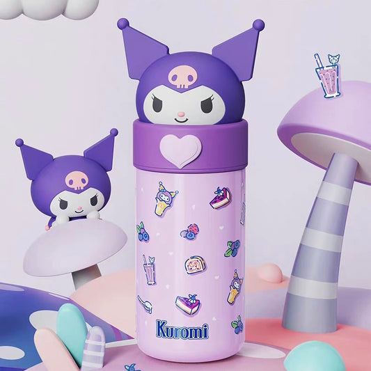 Sanrio Kawaii My Melody Kuromi Cinnamoroll Thermos 350Ml