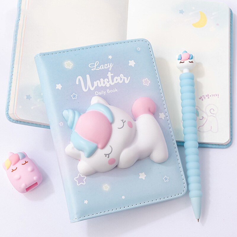 Cute Animals Squishy Notebook Unicorn Rabbit