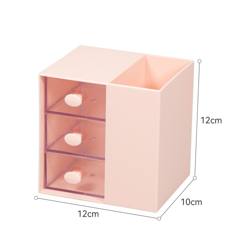 Pen Holder With Three Drawer