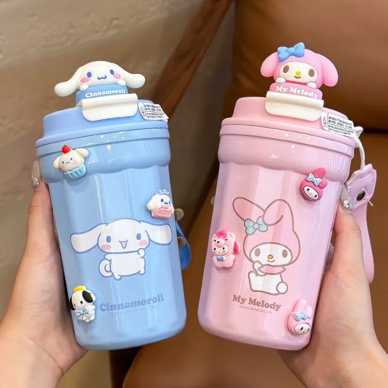 Sanrio Thermos Cup Kawaii New Stainless Steel Coffee Cup