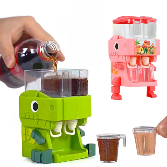 Children Dinosaur Dual Water Dispenser Toy Simulation Kitchen Toys